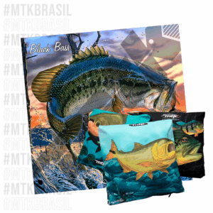 Almofada Estampada Black Bass