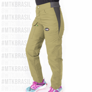 Calça Bermuda Athena Caqui