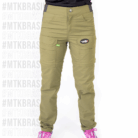 Calça Bermuda Athena Caqui