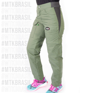 Calça Bermuda Athena Musgo