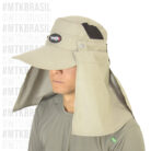 Boné Active Com Proteção Caqui