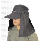Boné Active Com Proteção Preto