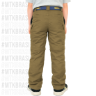 Calça Bermuda Amazon Kids Caqui