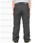 Calça Bermuda Amazon Kids Chumbo